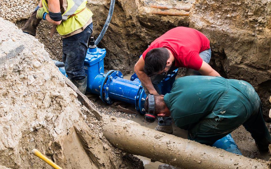canalisation egout Betz